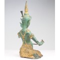 veche statueta Rattanakosin " Phra Aphai Mani ". Thailanda. cca 1920